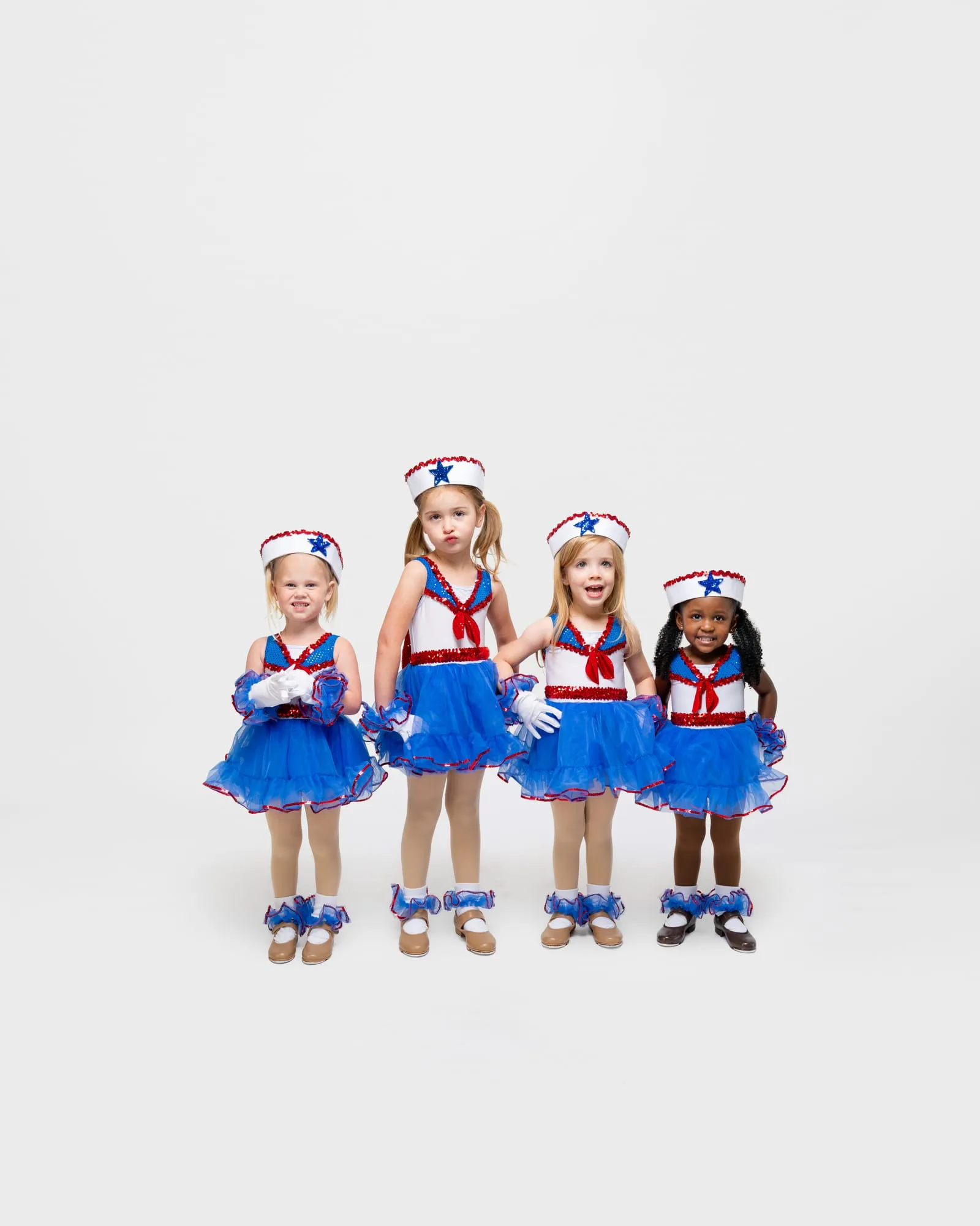 Competition-ready dancers